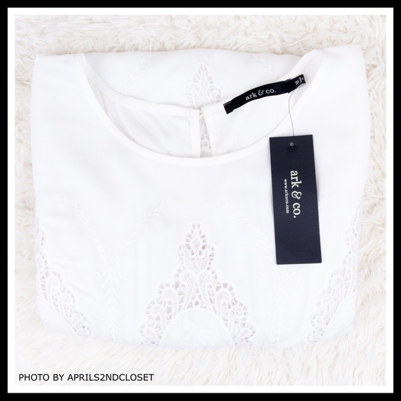 BOHO IVORY WHITE 3/4 SLEEVES MINI DRESS A2C - Picture 4 of 8